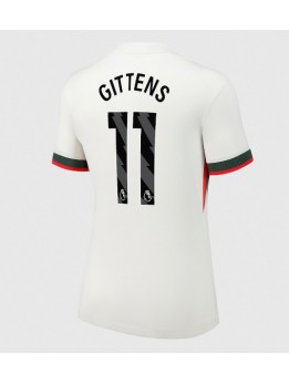 Zenske Futbalové oblečenie Chelsea Jamie Gittens #11 2025-26 Krátky Rukáv - Preč